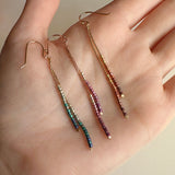 Candyce - Beaded Ombré Earrings