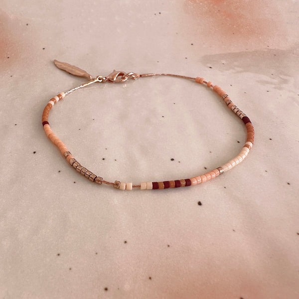 Kenzie - Multicolor Rose Gold Bracelet