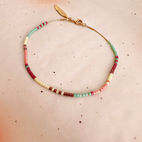 Kenzie - Multicolor Beaded Bracelet
