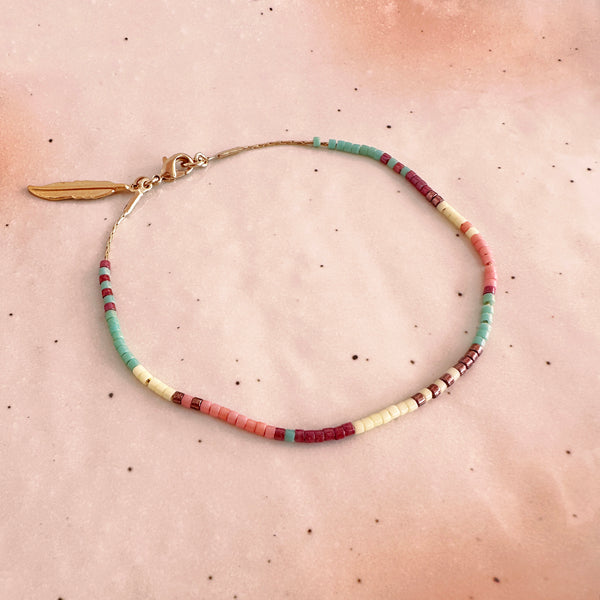 Kenzie - Multicolor Beaded Bracelet