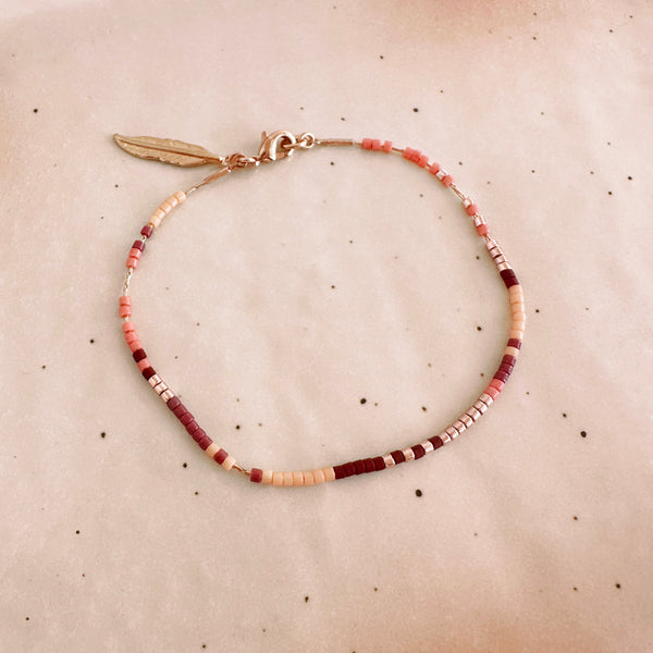 Kenzie - Multicolor Rose Gold Bracelet