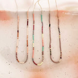 Estella - Multicolor Beaded Necklace