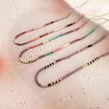 Estella - Multicolor Beaded Necklace