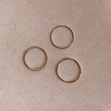 Brandy - Set de 3 Bagues