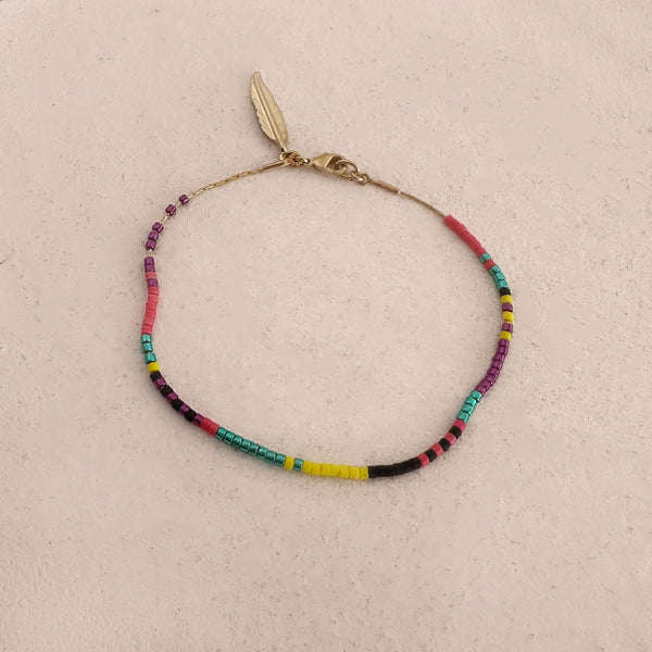 Kenzie - Multicolor Beaded Bracelet