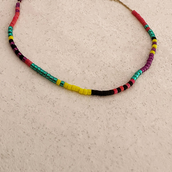 Kenzie - Multicolor Beaded Bracelet