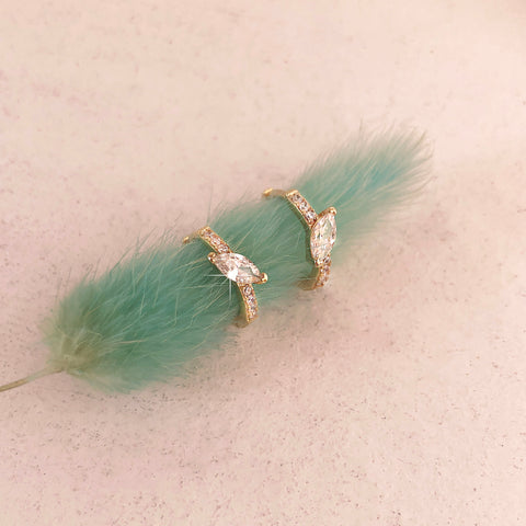 Saskia - Créoles Elegantes CZ