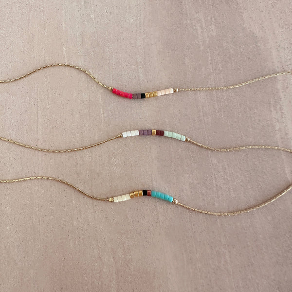 Cleo - Collier Court Minimaliste