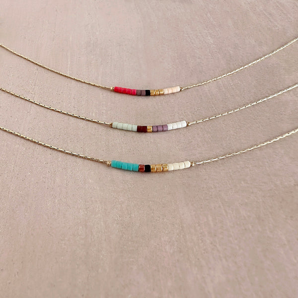 Cleo - Collier Court Minimaliste