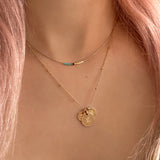 Cleo - Collier Court Minimaliste