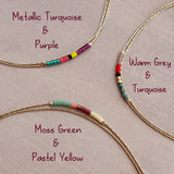 Sierra - Bracelet Fin Multicolore