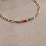 Sierra - Bracelet Fin Multicolore