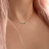 Cleo - Collier Court Minimaliste