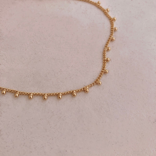 Amanda - Gold Boho Anklet