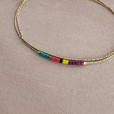 Sierra - Bracelet Fin Multicolore
