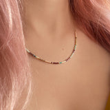 Estella - Multicolor Beaded Necklace