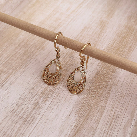 Shoshana - Moonstone Earrings