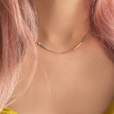 Estella - Pastel Beaded Necklace