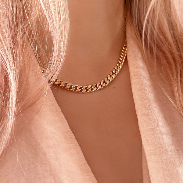 Sidony - Curb Chain Necklace