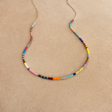 Estella - Multicolor Beaded Necklace