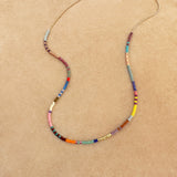 Estella - Multicolor Beaded Necklace