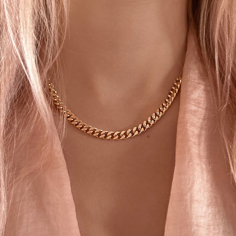 Sidony - Curb Chain Necklace