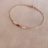 Sierra - Dainty Rose Gold Bracelet
