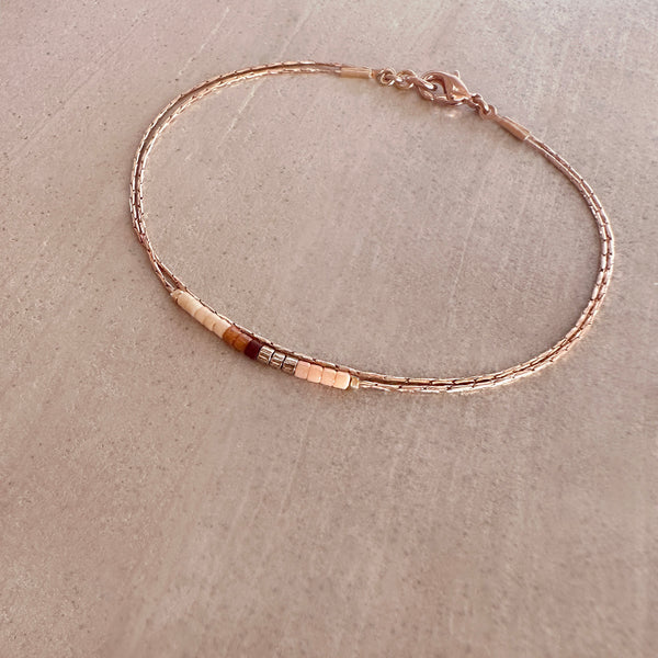 Sierra - Dainty Rose Gold Bracelet