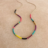 Estella - Multicolor Beaded Necklace