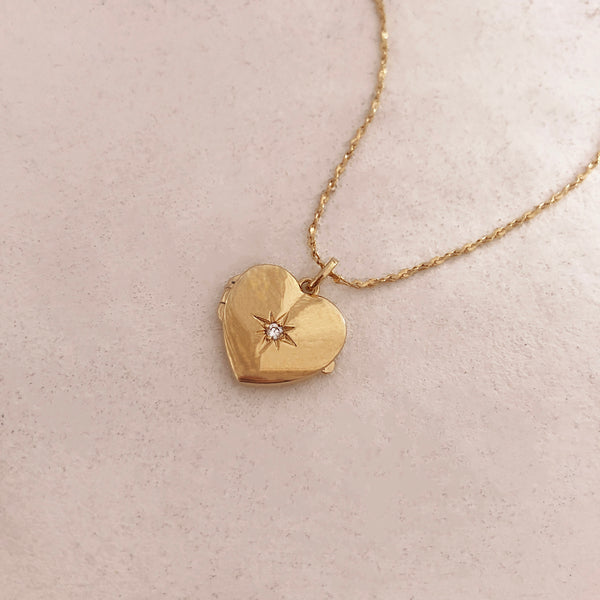 Aiko - Heart Locket Necklace