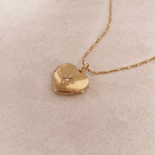 Aiko - Heart Locket Necklace