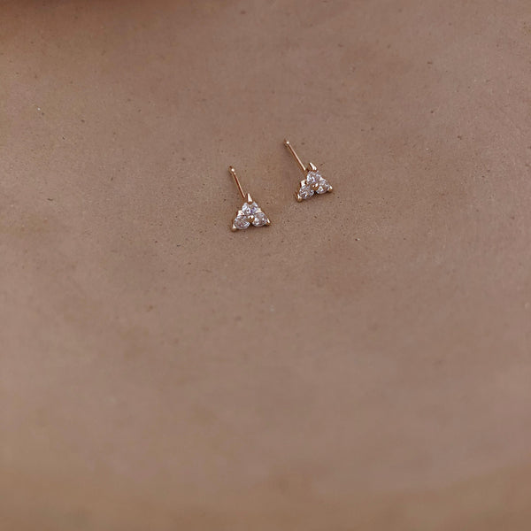 Charlotte - Small Trinity Studs