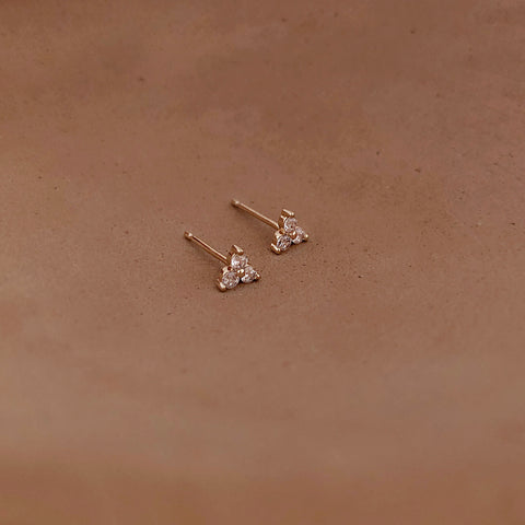 Charlotte - Small Trinity Studs