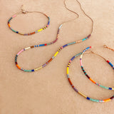 Estella - Multicolor Beaded Necklace