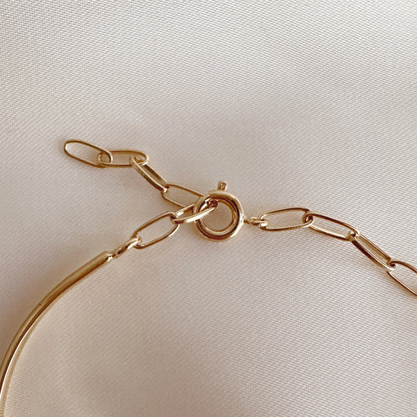 Romy - Half Cuff CZ Bracelet