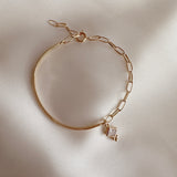 Romy - Half Cuff CZ Bracelet