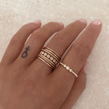 Sareena - Bague Triple CZ