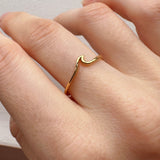Talia - Bague Fine Vague
