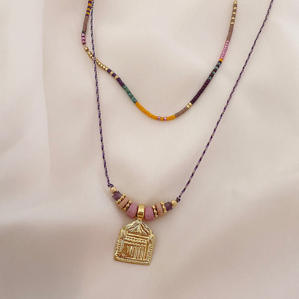 Shivani - Medal Necklace
