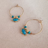 Kora - Créoles Turquoise