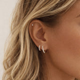 Juno - CZ Ear Hoops