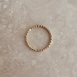 Paulina - Bague Perlée Irrégulière