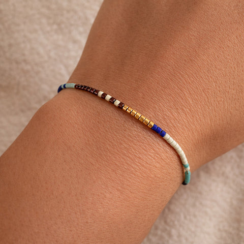Kenzie - Multicolor Beaded Bracelet