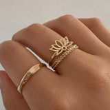 Magna - Bague Drapée