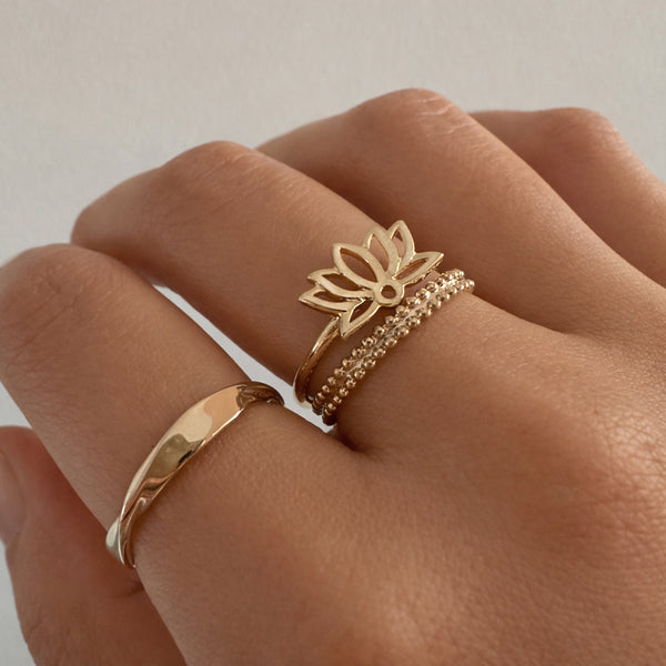 Magna - Bague Drapée