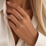Maika - Heart Crystal Ring