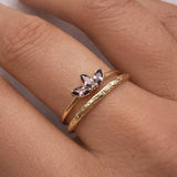 Mariah - Bague Triple Marquise