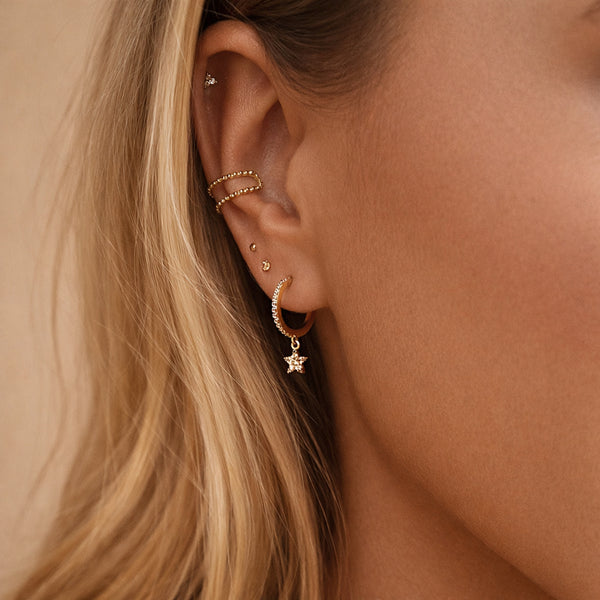 Quinn - Bague d’Oreille Double