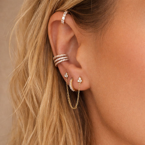 Rohan - CZ Helix Cuff - Kurafuchi