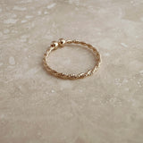 Rayna - Dainty Rope Ring